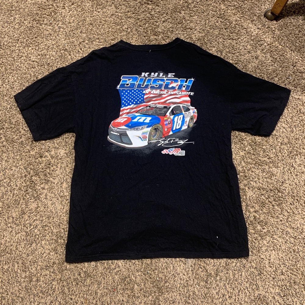 NASCAR Kyle Busch Salute to America TShirt Size XL